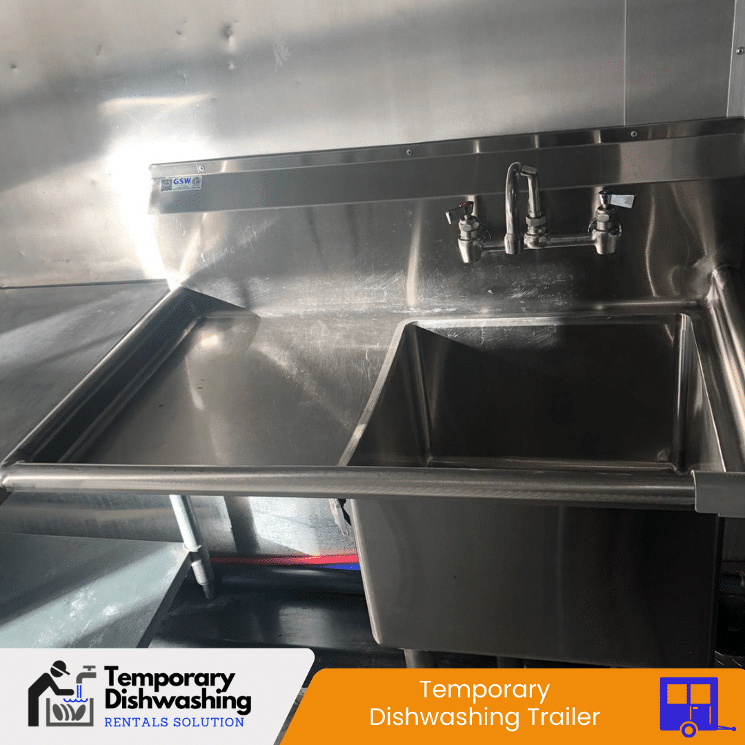 San Jose Dishwashing Trailers Rental