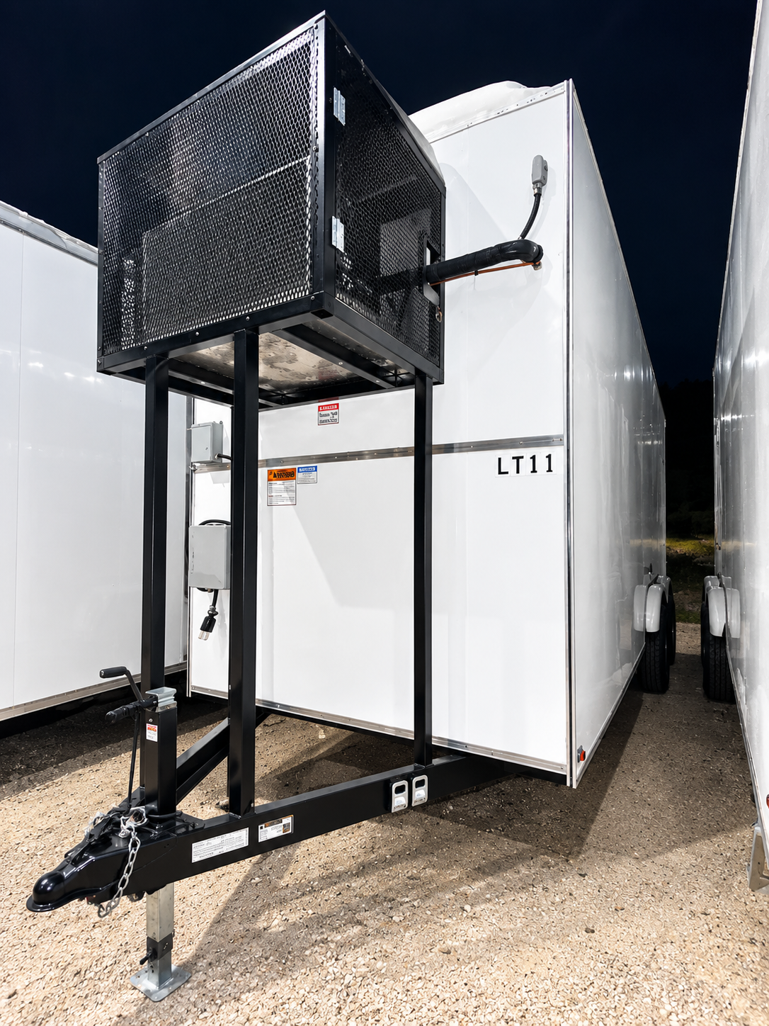 Refrigeration unit on a refrigerated trailer