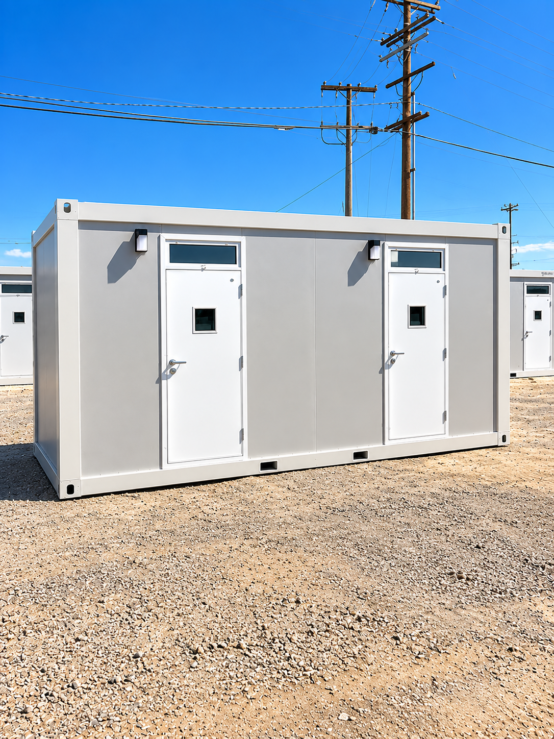 Sleeper and bunkbed trailer exterior